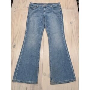 American Eagle Womens 14 Original Bootcut Jeans Hipster Boho Cowgirl